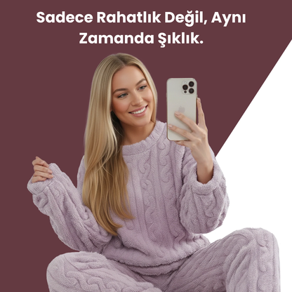 İRİSAURA Peluş Pijama
